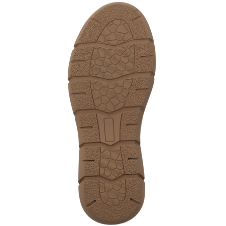 Maciejka Women's Leather Half Shoes Brown Beige