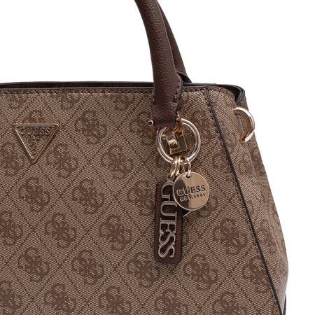 Guess Torebka Damska Listonoszka Do Ręki I Na Ramię Elegancka Brązowa BG967207-LATTE