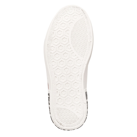 Big Star Trampki dziecięce dziewczęce wysokie White białe