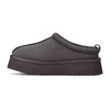 UGG Tazz II Na Platformie Kapcie Damskie Zamszowe Szare 1174471-OBS