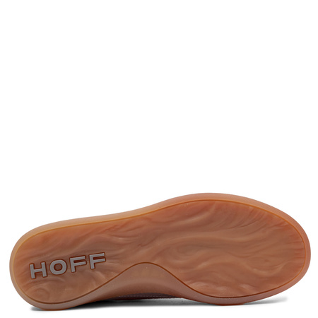 Hoff Oddychające Skórzano-Tkaninowe Sneakersy Damskie Czerwone 12519017