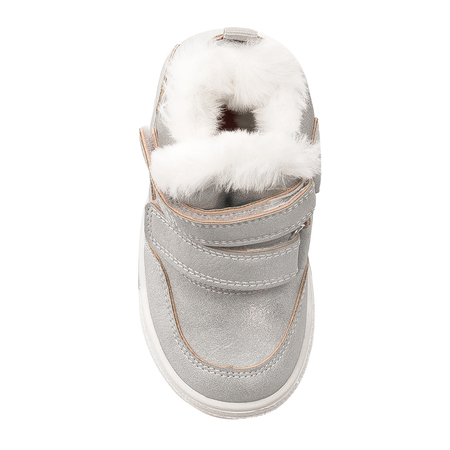Big Star Boots baby girls' silver insulated boots