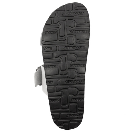 Dr. Brinkmann Women's Slides White Leather