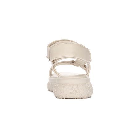 Guess Women Sandals On Platform Beige