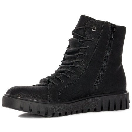 Rieker 51517-00 warned Black Boots