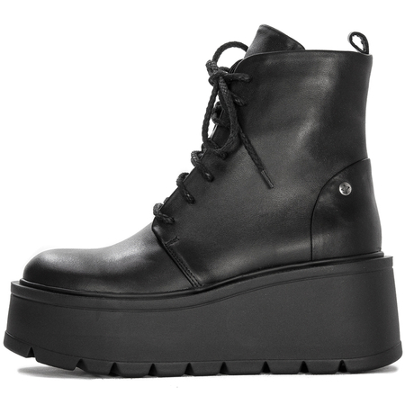 Maciejka 05294-50/00-6 Black Lace-UP Boots