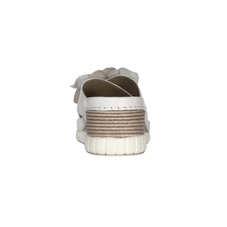 Artiker Women's White-gold Sandals