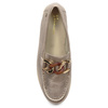 Maciejka Gold Leather Low Shoes