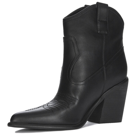 Guess Botki Damskie Czarne