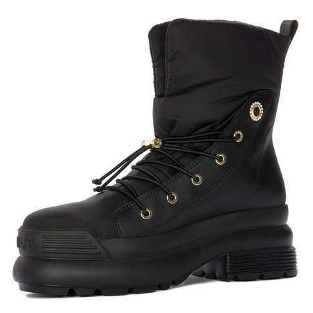 Liu Jo Women's Platform Snow Boots Amy 15 Black