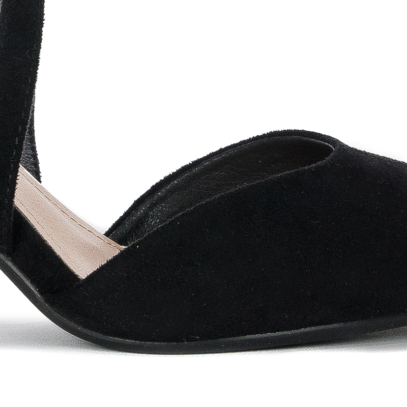 Sergio Leone women's Black MIC sandals