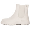 GOE Women's warm leather white boots