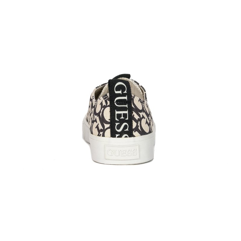Guess Ederla Low FL5ERL FAL12 Black Trainers