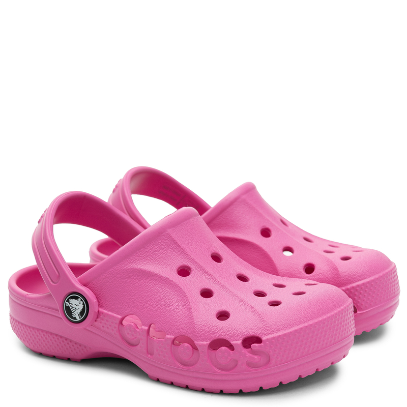 Crocs Baya Clog Kids' Sandals Pink 207013-6QQ