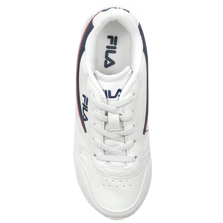 Fila Orbit Low Kids 1010783.98F White Dress Blue Sneakers 