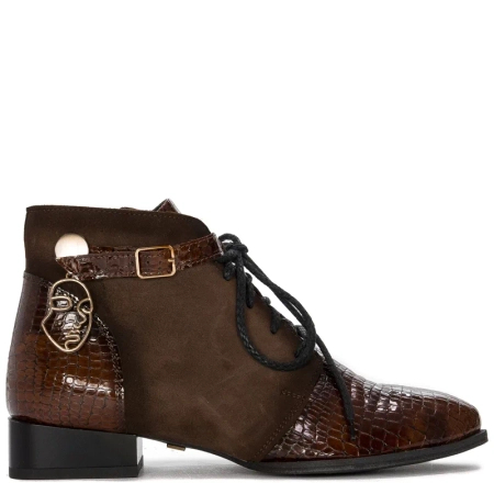 Maciejka 5743A-02/00-7 Women's Brown Leather Boots