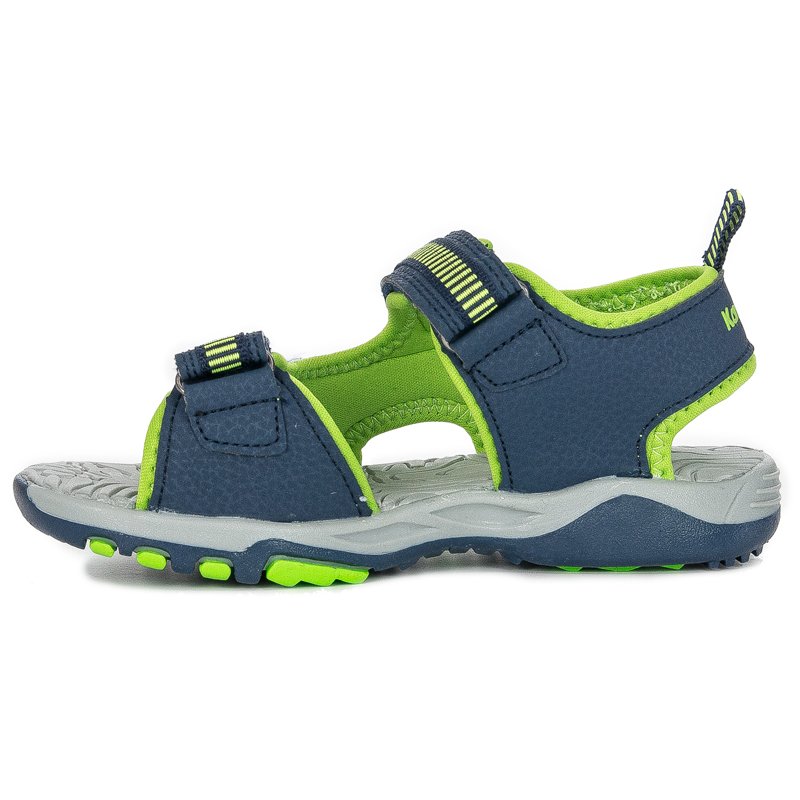 Kangaroos Sandały dziecięce DK Navy Lime