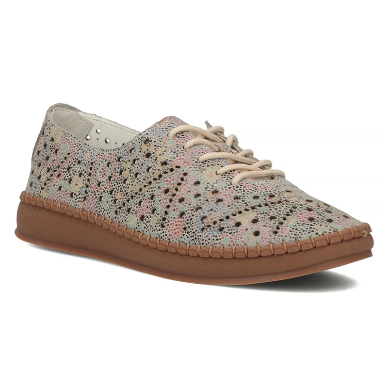Filippo Leather Multicolor Low Shoes