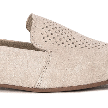D&A Women's Low shoes Leather Beige