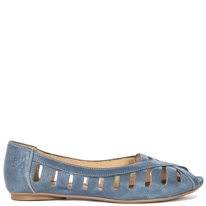 Maciejka 04506-17/00-5 Navy Ballerina