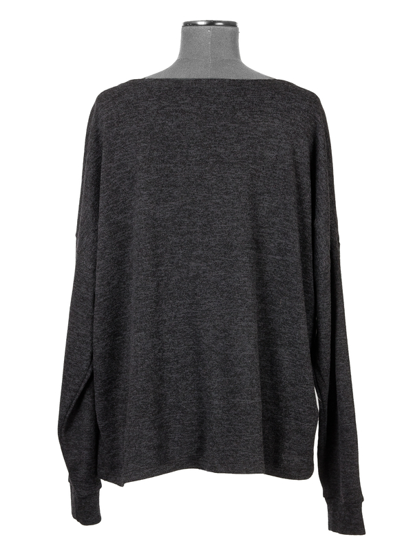 Maciejka Clara Graphite Women's Knitted Blouse