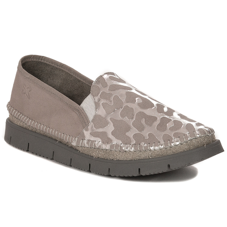 Maciejka Beige + Silver Low Shoes