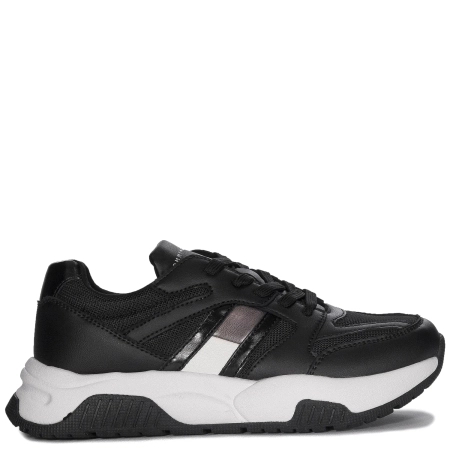 Tommy Hilfiger Damskie Sneakersy Czarne 