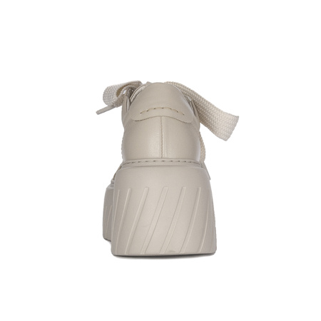 CheBello Women Flat Shoe Beige