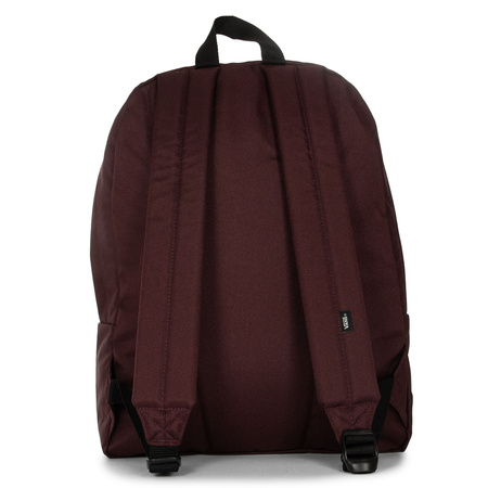 Old Skool Print Backpack Burgundy