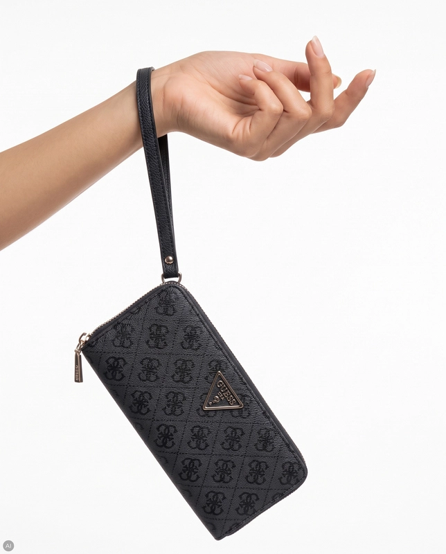 Guess Laurel II Women's Wristlet Wallet Black SWSG7459146-BLACK