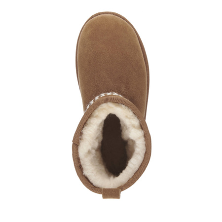 EMU Australia Stinger Knit Flatform Chestnut W13143 Chestnut