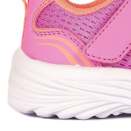 Skechers Sneakersy Dziewczęce Różowe Pomarańczowe