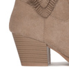 S.Barski Women's beige insulated boots