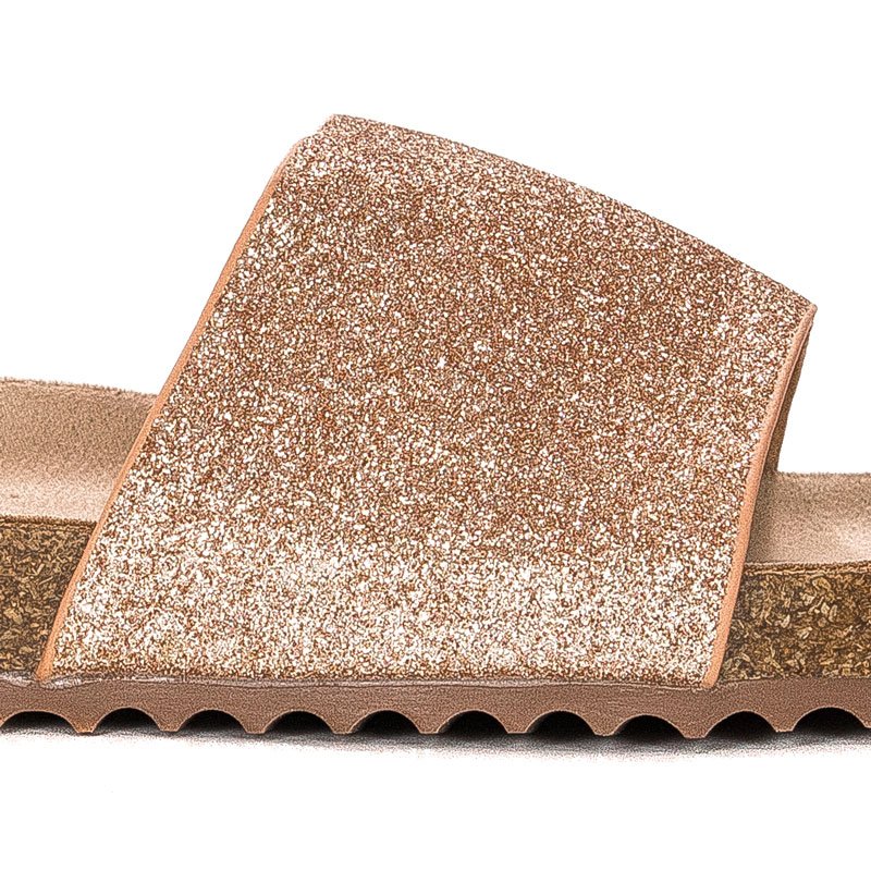 Filippo Klapki damskie DK1373-20 Gold Złote