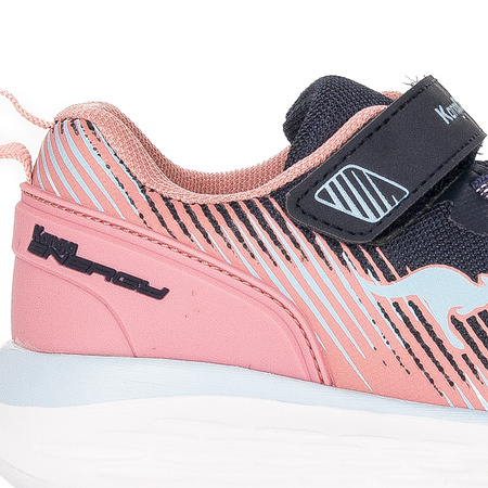 Kangaroos Sneakersy półbuty dziecięce dziewczęce DK Navy/Dusty Rose