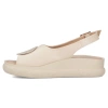 Filippo Women's Flat Sandals Beige
