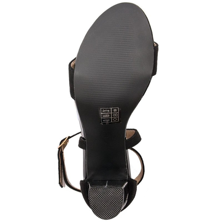 Filippo Black Sandals DS1276/22 BK