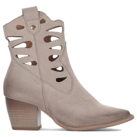Maciejka Beige Women's Boots