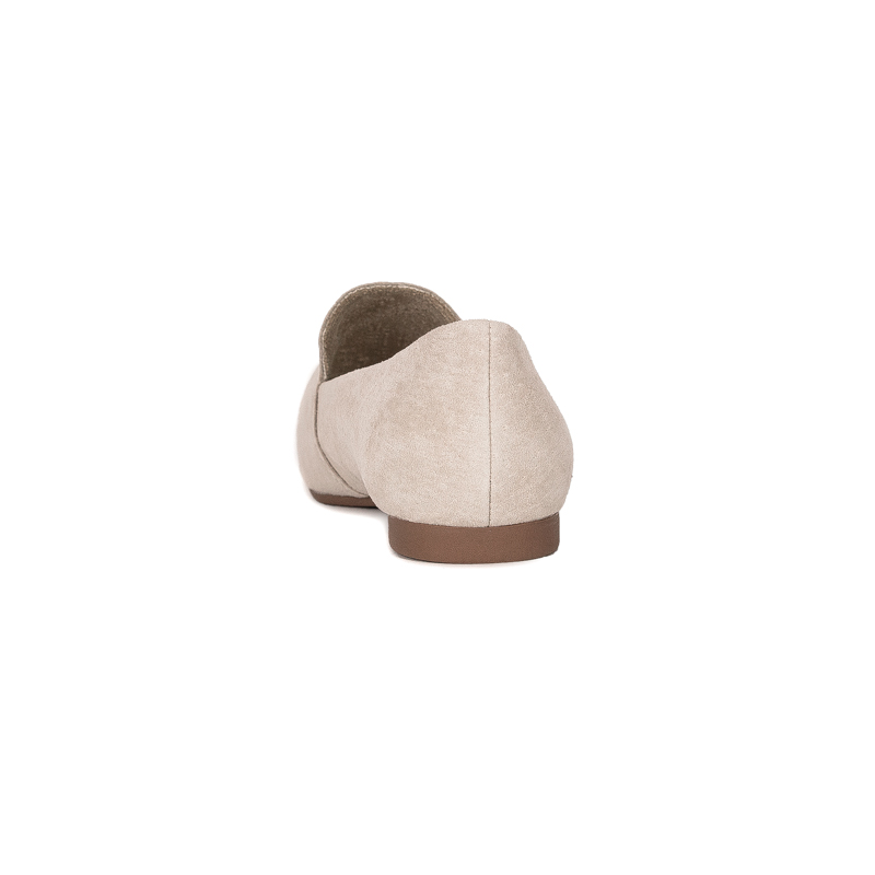 D&A Women's Low shoes Leather Beige