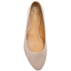 Maciejka Suede Leather Almond-Toe Women’s Ballerinas Beige 04100-42/00-8