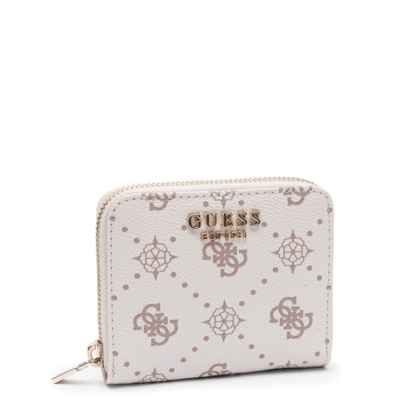 Guess Allegra Portfel Damski Mały Beżowy SWGP2489137-VANILLA