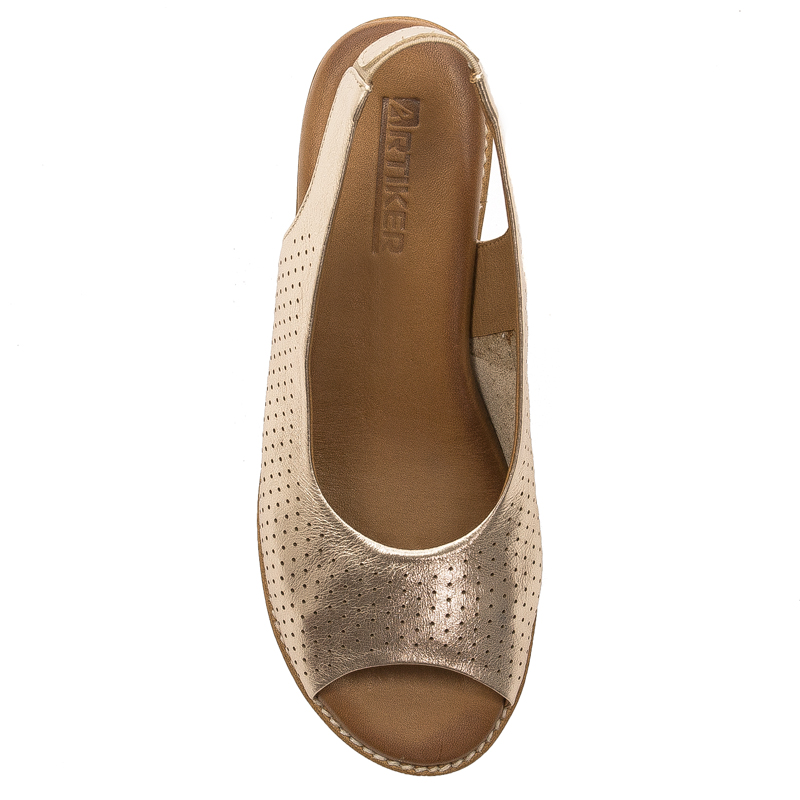 Artiker Women Gold Sandals