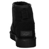 Botki UGG skórzane ocieplane W CLASSIC MINI II BLACK