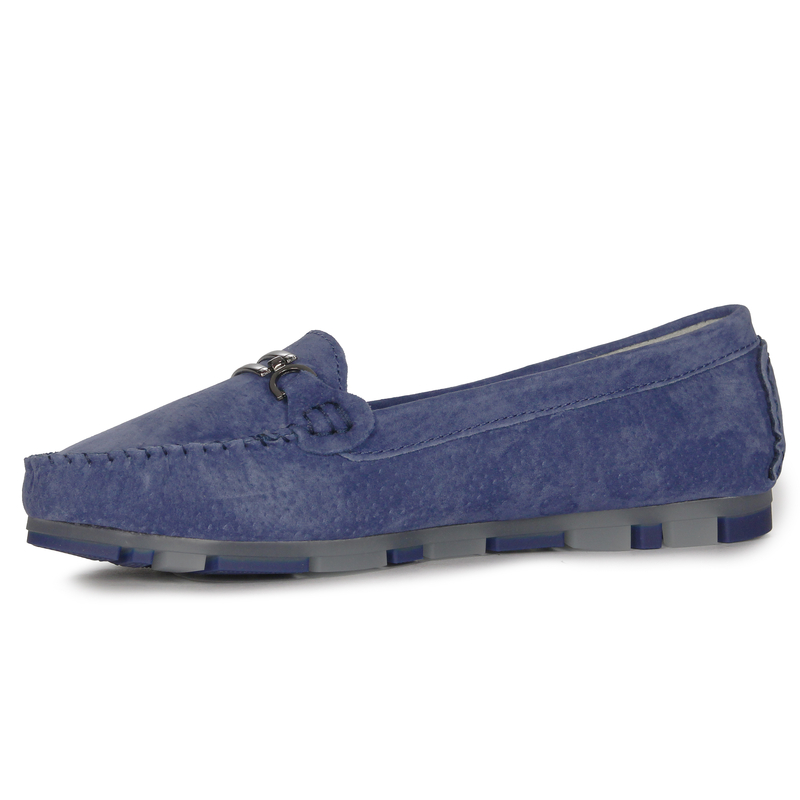 Filippo DP1202-24 Blue Flat Shoes
