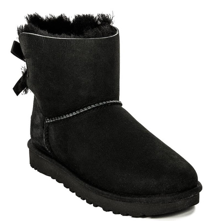UGG 1016501 MINI BAILEY BOW II BLACK Boots