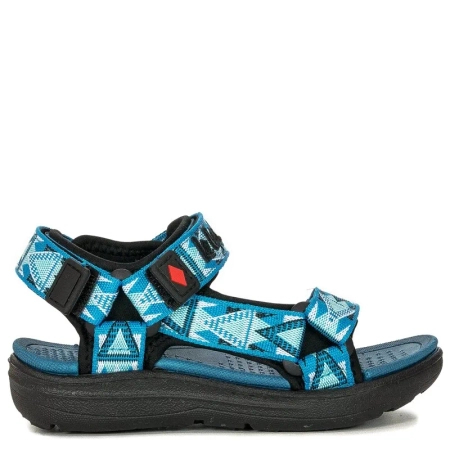 Lee Cooper Children's sandals for boys Black-Blue