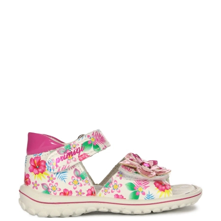 Primigi Children's Sandals White With Flowers