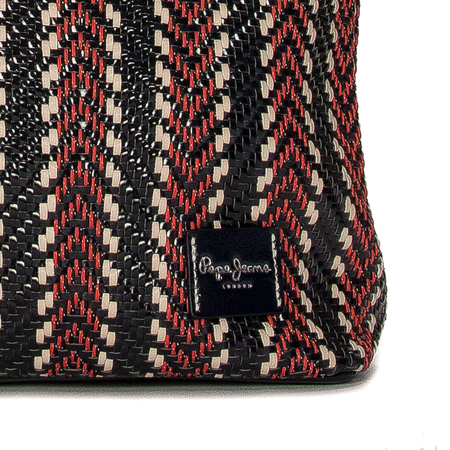 Pepe Jeans PL031240 999 Black Aria Shopper Bag