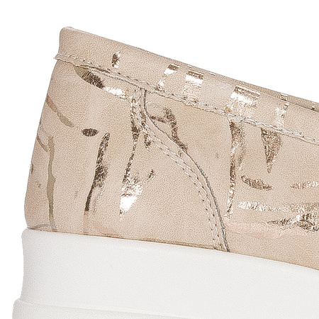 Artiker Beige Women's Flat Shoes