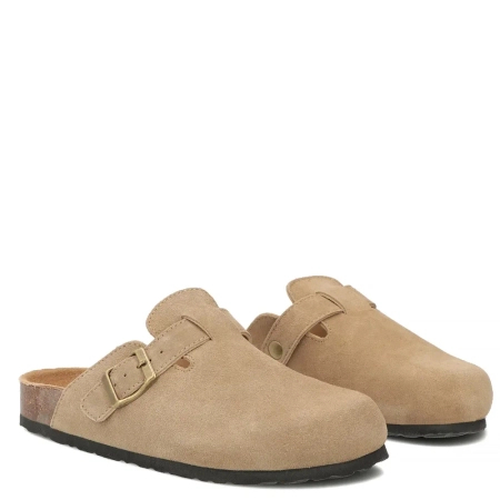 Filippo Leather  Slides Beige DK7918-26-TP